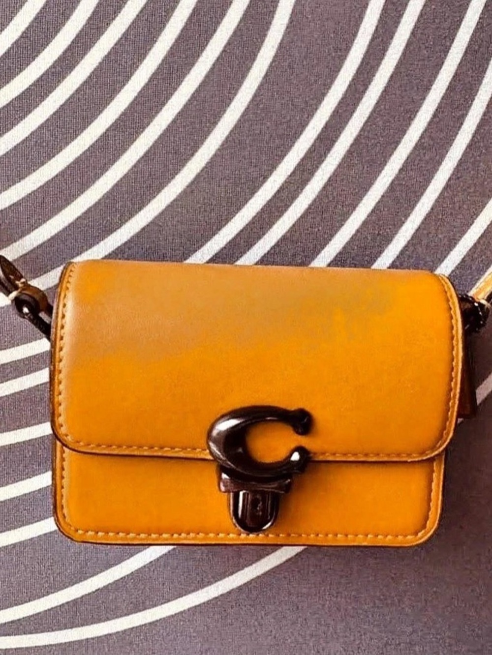 Coach Leather Mini Crossbody